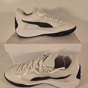 Puma Stewie 2 Team Basketball  Womens Sz 9.5White Sneaker Athletic Shoe 37908202